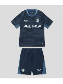 Feyenoord Dječji Gostujuci Dres kompleti 2025-26 Kratak Rukavima (+ kratke hlače)